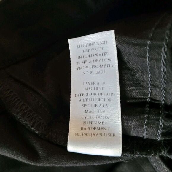 Frank & Eileen Sligo Jeans Sz 31 Black Womens Fray Hem Ankle Skinny 25.5" Inseam - Picture 6 of 12